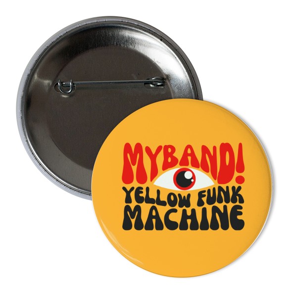 MyBand placka žlutá