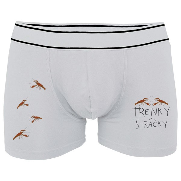 Boxerky Kariban s potiskem Trenky s-ráčky